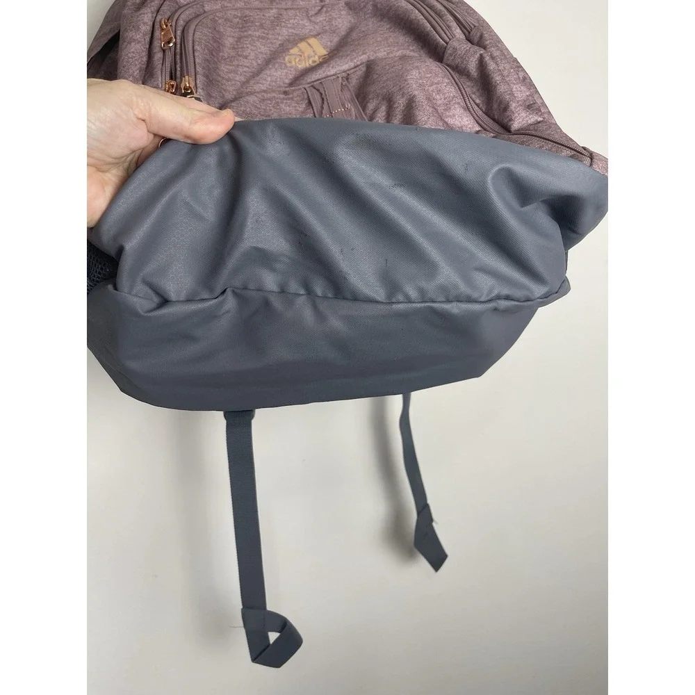 Adidas Rose Gold Gray Prime Backpack